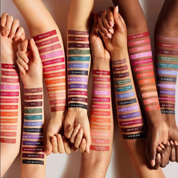 FENTY: MATTEMOISELLE PLUSH MATTE LIPSTICK: Dragon Mami - Picture 11 of 12